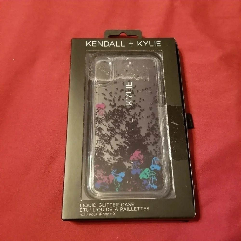 Kendall + Kylie Liquid Glitter Case iPhone X Phone Case Cover